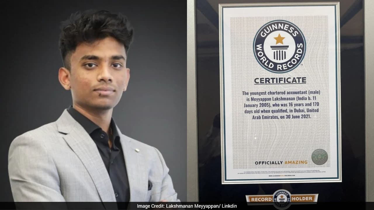 16 वर्षीय लक्ष्मणन मेयप्पन बने विश्व के सबसे कम उम्र के चार्टर्ड अकाउंटेंट