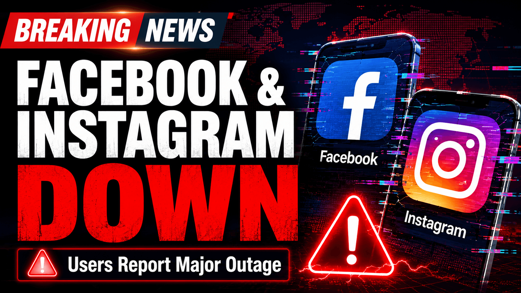Facebook and Instagram Down: Users Report Login Issues and Feed Loading Problems
